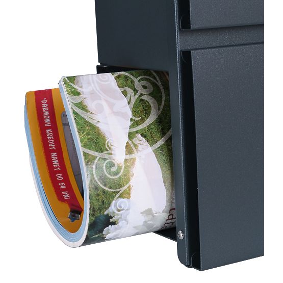 Mail Box for Letters Vidar Anthracite