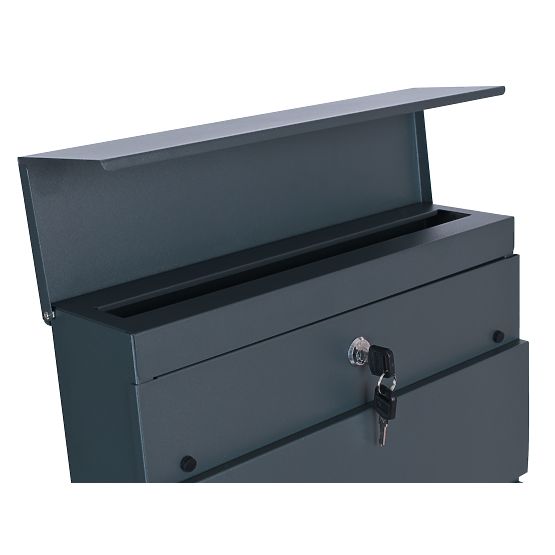 Mail Box for Letters Vidar Anthracite