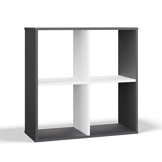 Malax 2x2 Shelf ANTHRACITE WHITE