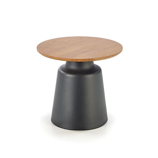 MALOMI set of 2 benches, natural/black (2pcs=1set)