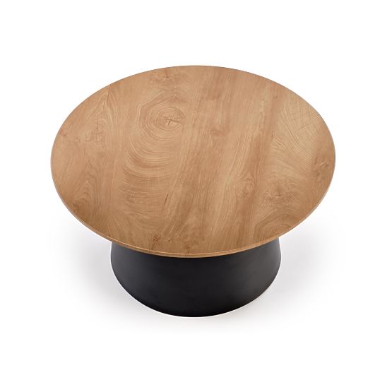 MALOMI set of 2 benches, natural/black (2pcs=1set)