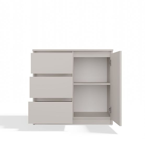 Malwa 1D3S Chest of Drawers in Cashmere Beige