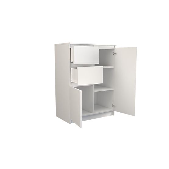 Malwa 2D2S White Dresser