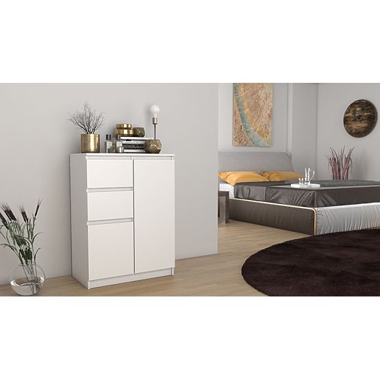 Malwa 2D2S White Dresser