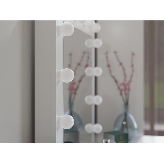 Marina T+ 2S+L WHITE Vanity Table Set