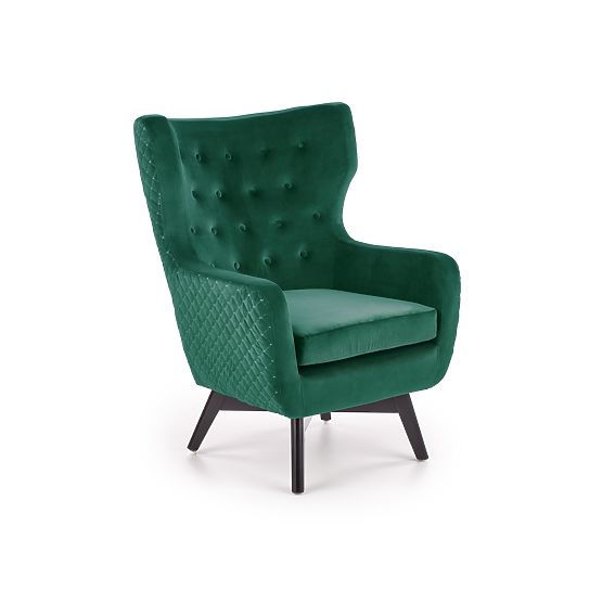 MARVEL Relaxation Armchair Dark Green / Black