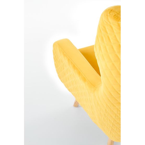 MARVEL Yellow/Natural Relaxation Chair