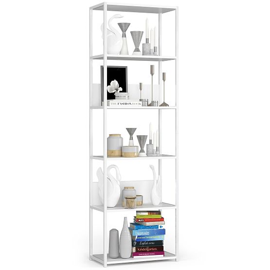 METAL SHELF LOFT 600 WHITE/WHITE