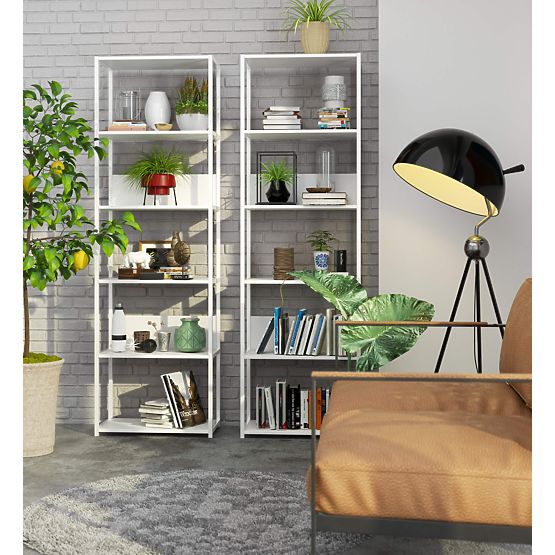 METAL SHELF LOFT 600 WHITE/WHITE