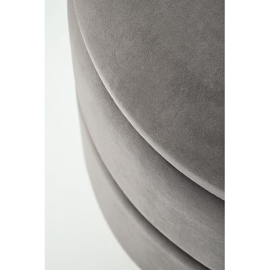 MINTY Gray/Gold Pouf (1p=1pc)