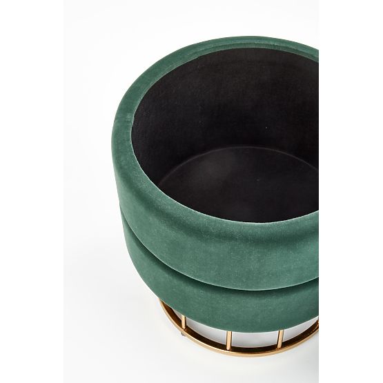 MINTY Pouf Dark Green / Gold (1p=1pc)