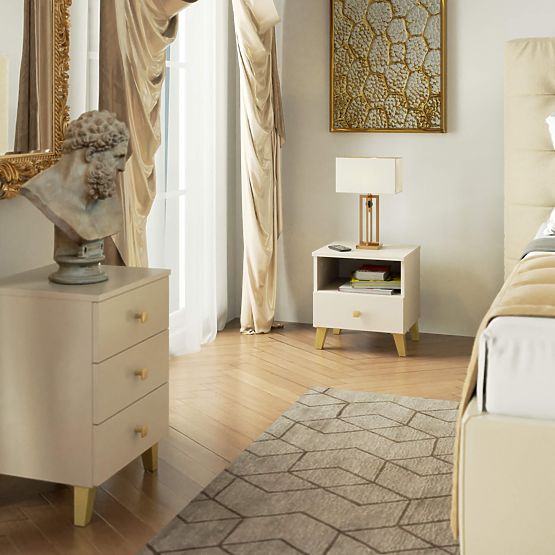 MOBI K-01 CHEST OF DRAWERS CASHMERE GOLD