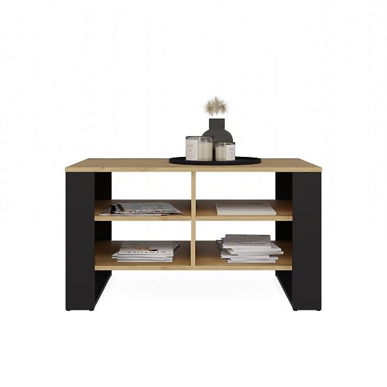 Modern 4P Table OAK ARTISAN BLACK