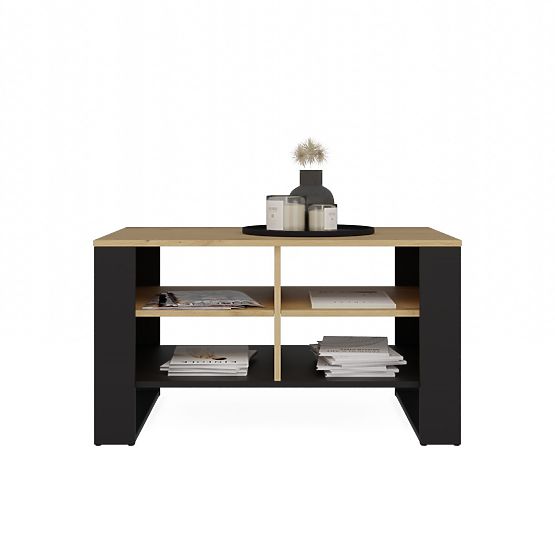 Modern 4P Table OAK ARTISAN BLACK