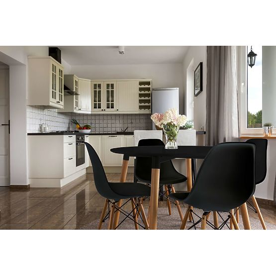 Modern Chair Milano DSW PP Black