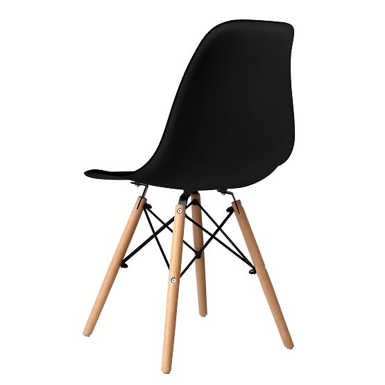 Modern Chair Milano DSW PP Black