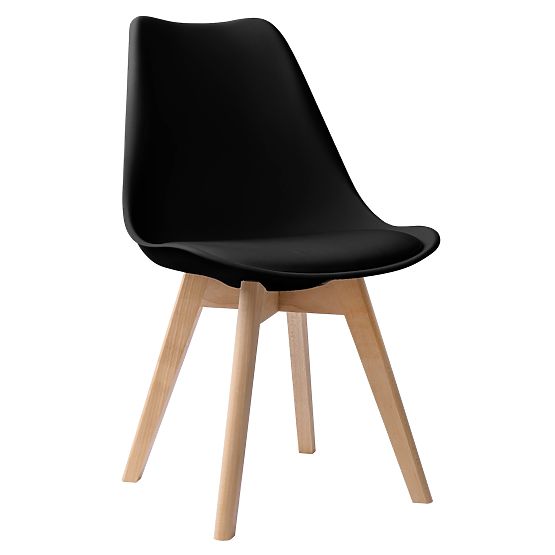 Modern Chair Nantes DSW Black
