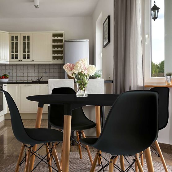 Modern Chair Paris DSW Black