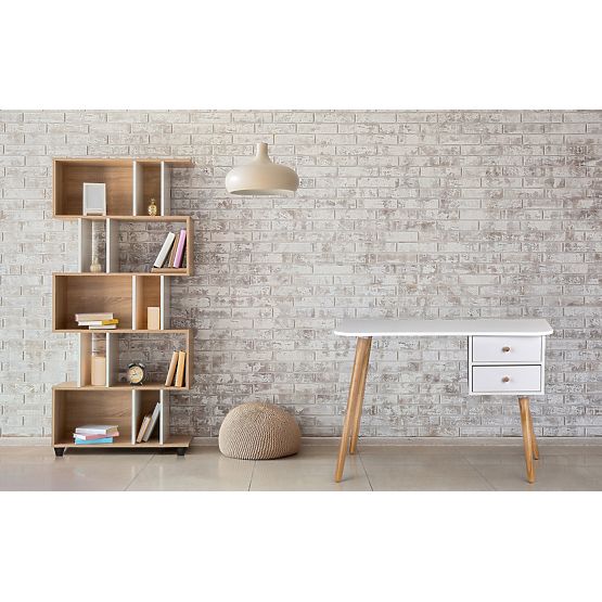 Modern Computer Desk with 2 Drawers MODERNHOME