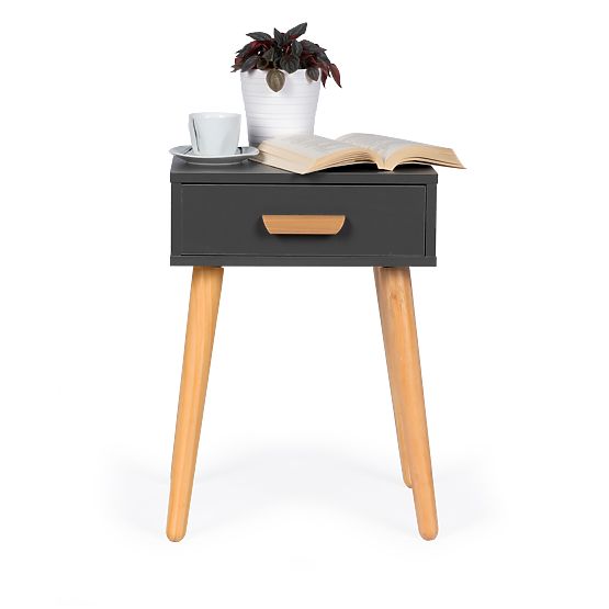 Modern Nightstand Gray Coffee Table