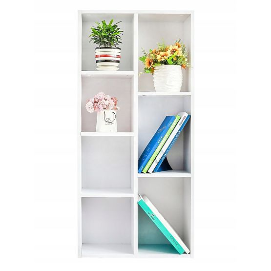 White Bookshelf ModernHome
