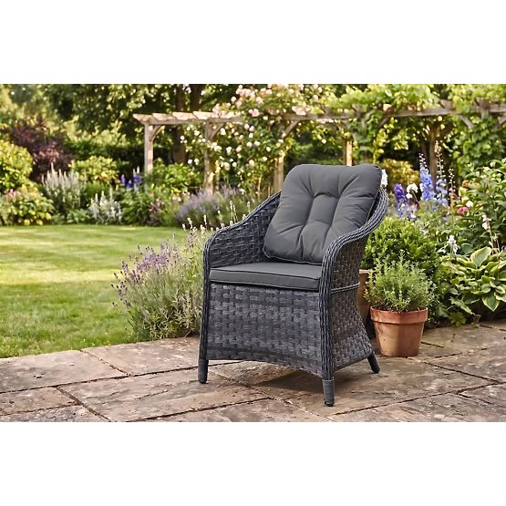 MODERNO Grey Technorattan Terrace Chair