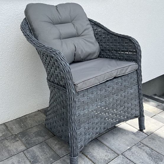 MODERNO Grey Technorattan Terrace Chair