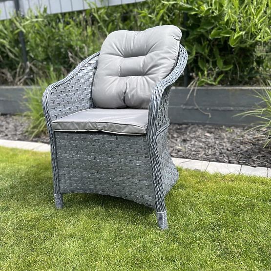 MODERNO Grey Technorattan Terrace Chair