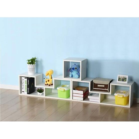 Modular Cabinet Shelf Dresser White