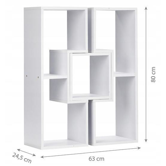 Modular Cabinet Shelf Dresser White
