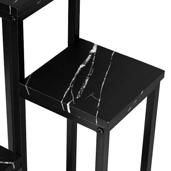 Mogren Black Marble Plant Stand