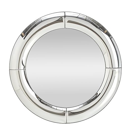 MOON Wall Mirror, Silver (1p=1pc)