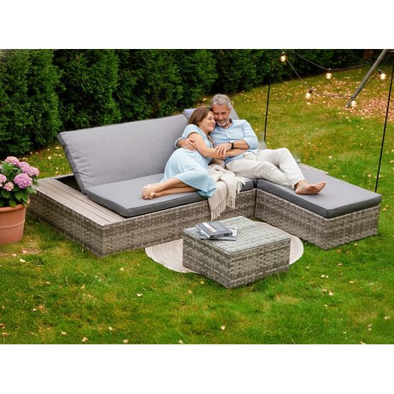 Multifunctional Bed from Technorattan DIABOLICO