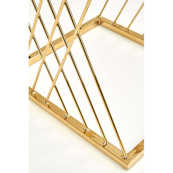 NANCY Table Gold / Transparent