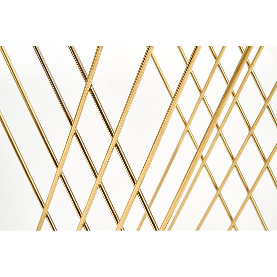 NANCY Table Gold / Transparent