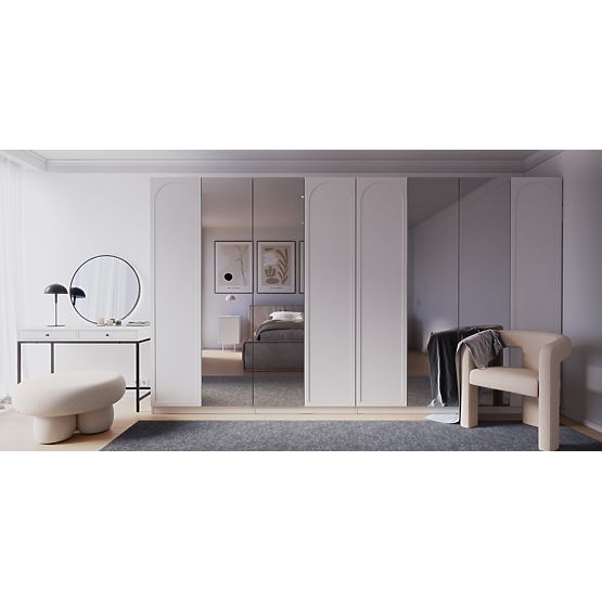 Neroli Wardrobe Door, 45.6 cm, Mirror