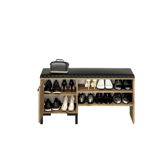 Nevio shoe rack - artisan oak