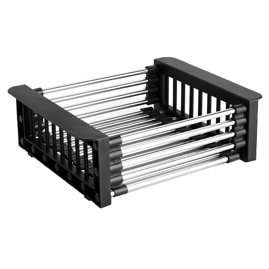 ORDOS Black Sink Basket Drainer