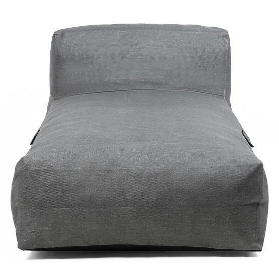 Ottoman for Vacuum Garden Corner Set with Cover, Gray