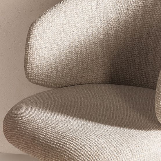 Pearl Swivel Chair Beige