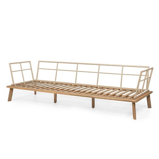 Penne Garden Furniture Set, Eucalyptus Wood FSC, Aluminum, Beige