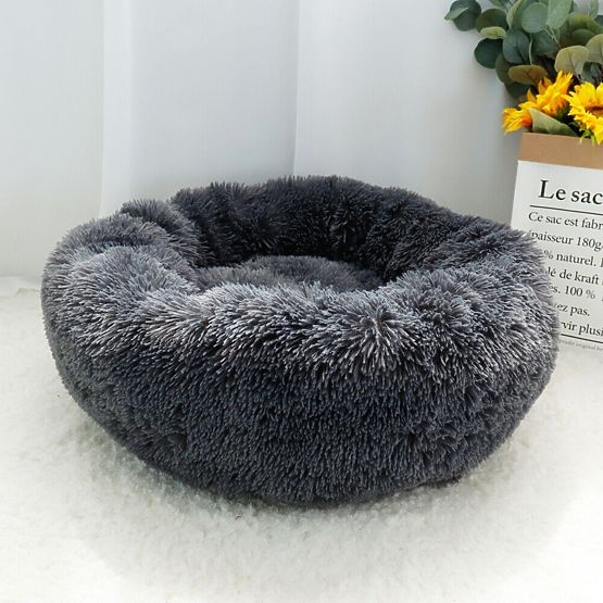 PET BED FOR DOG CAT PJ-005 DARK GRAY XL