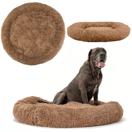PET BED FOR DOG CAT PJ-012 BROWN XL