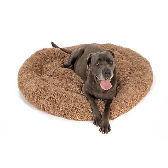 PET BED FOR DOG CAT PJ-012 BROWN XL