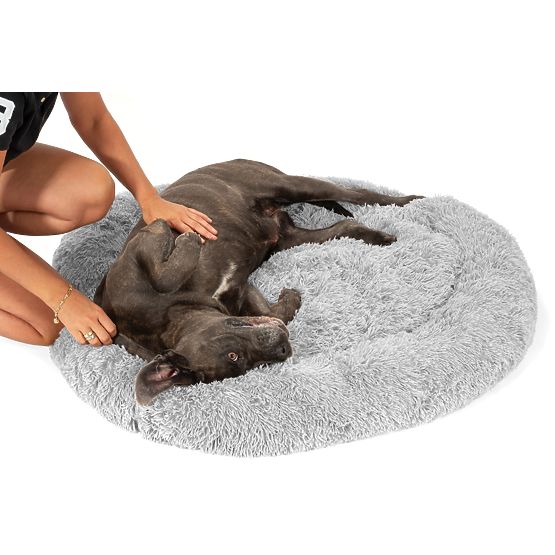 PET BED FOR DOG CAT PJ-015 LIGHT GRAY XL