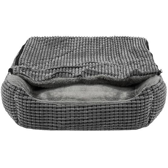 PET BED FOR DOGS CATS PJ-018 GRAY L