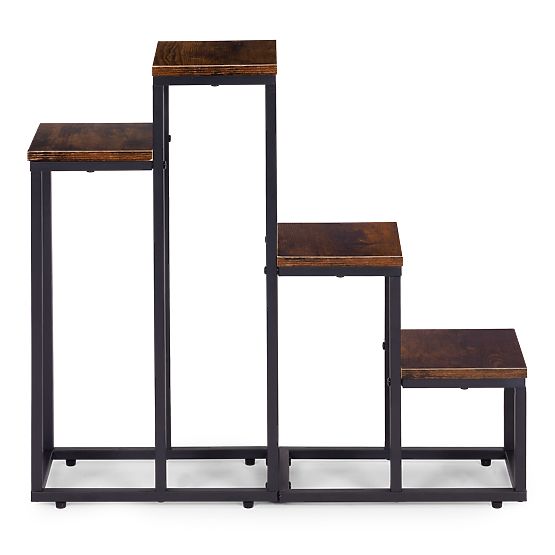 Plant Stand with 4 Shelves Loft ModernHome