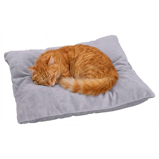 Plush Cat House JASPER Grey