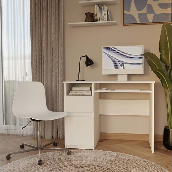 PORTO LEFT WHITE Desk