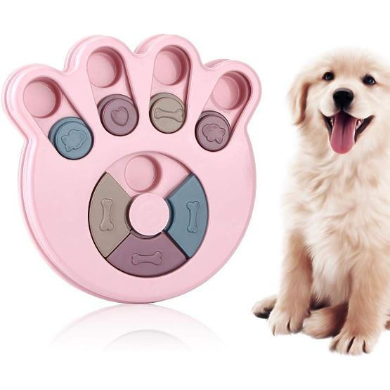 Puzzle Game Toy for Dogs and Cats Brady Pink